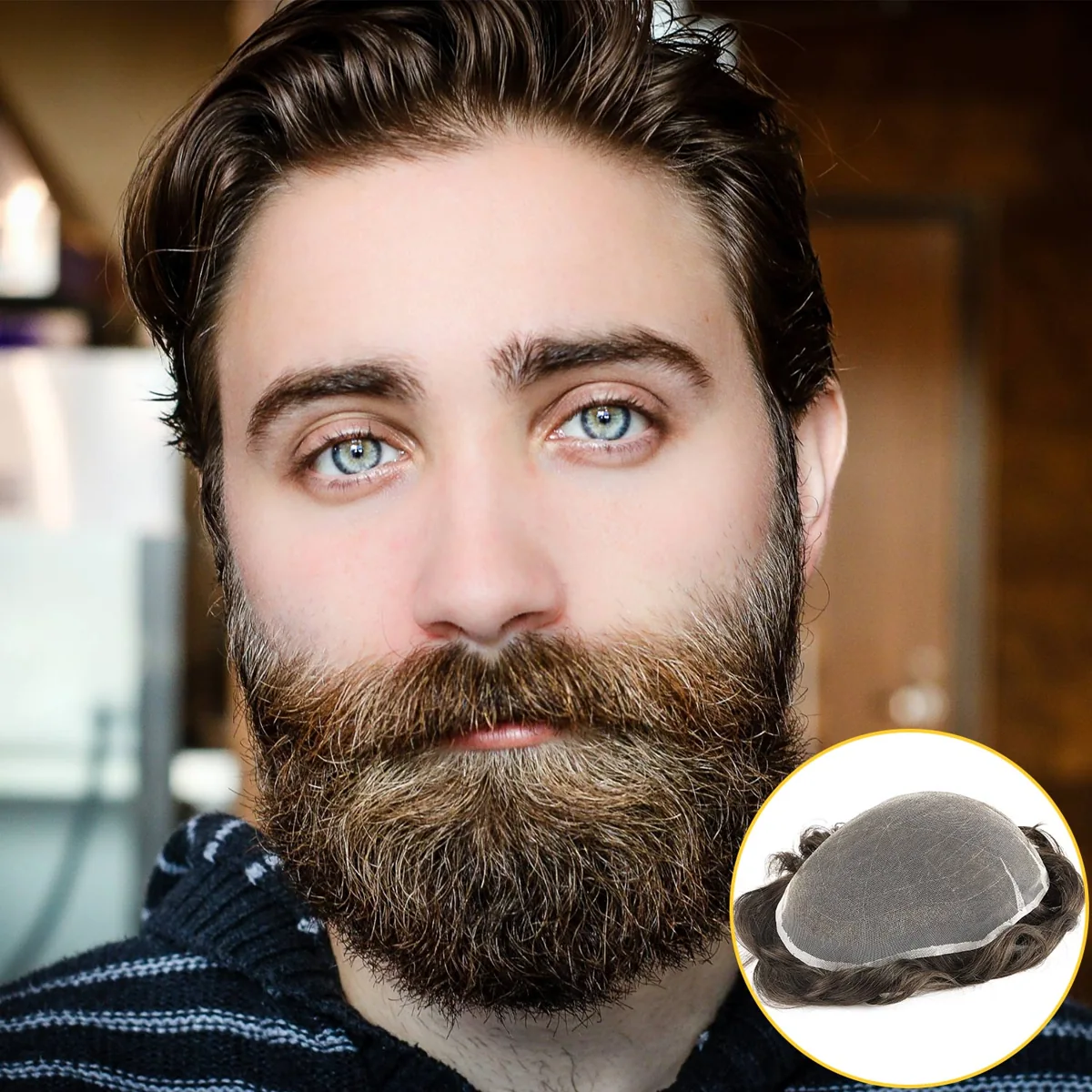 HairBro Swiss Lace 90% Density