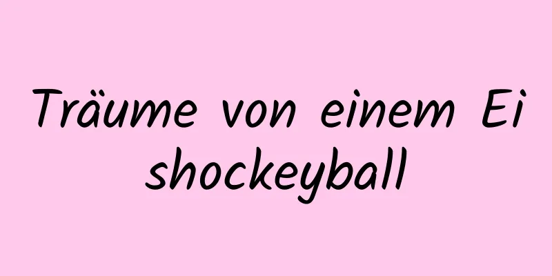 Träume von einem Eishockeyball