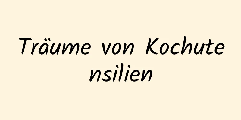 Träume von Kochutensilien