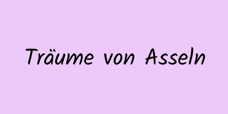 Träume von Asseln