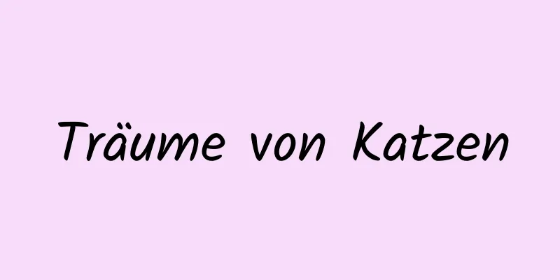 Träume von Katzen